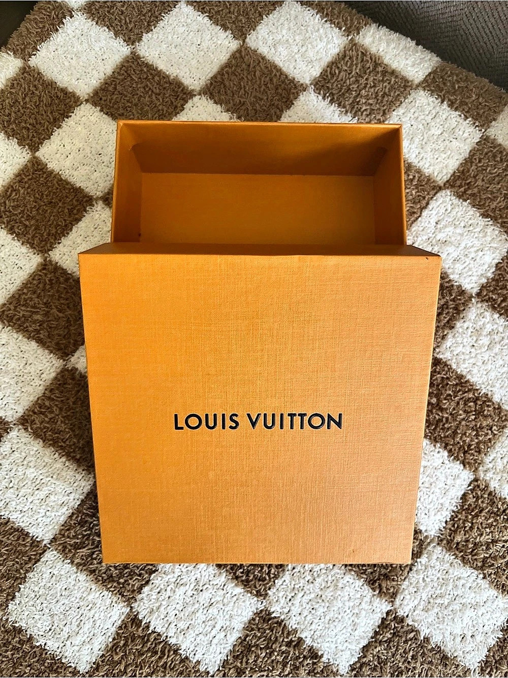 Louis Vuitton box only.